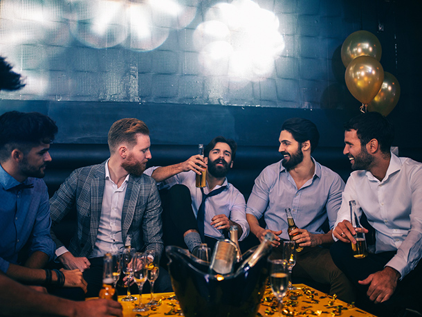 Groom’s In-Room Experience