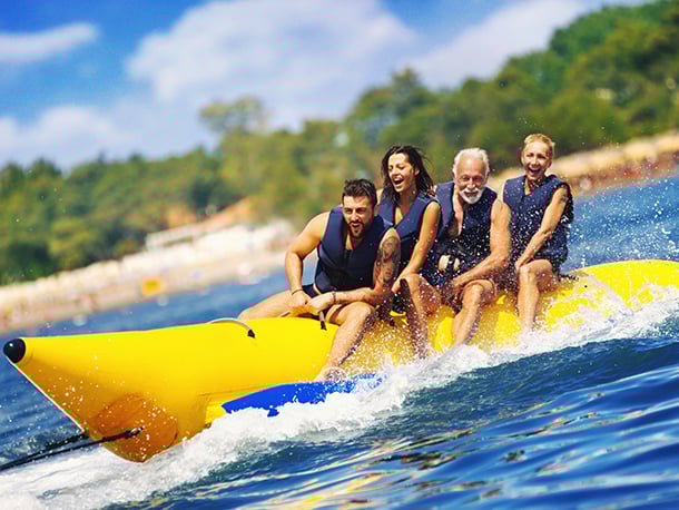 Banana Boat Rides at Treasure Beach by Elegant Hotels