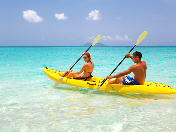 Kayaking at Treasure Beach by Elegant Hotels