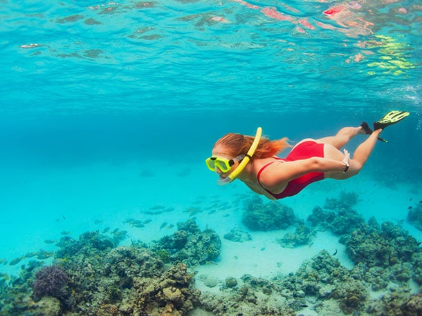 Snorkeling at Waves Hotel & Spa by Elegant Hotels